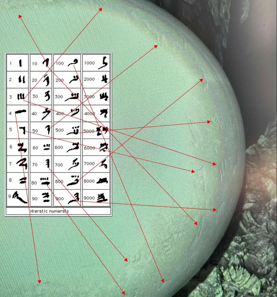 oeuf alien extraterrestre ovni ufo egypte egytpien