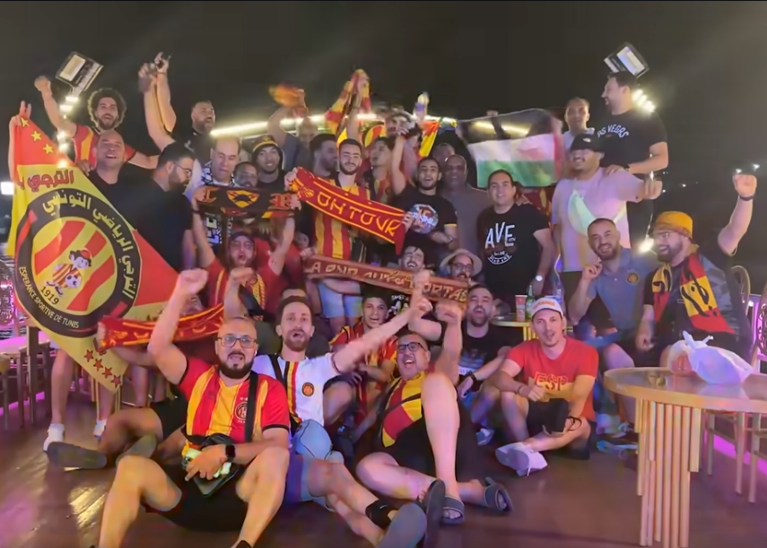 esperance taraji sportive tunis egypte can foot al ahli lecaire supportaire tunisie tunisien arabe palestine