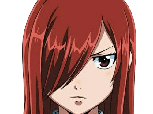 erza scarlet fairy tail elsa hiro mashima manga anime waifu mage titania rang s rousse