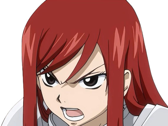 erza scarlet fairy tail elsa hiro mashima manga anime waifu mage titania rang s rousse