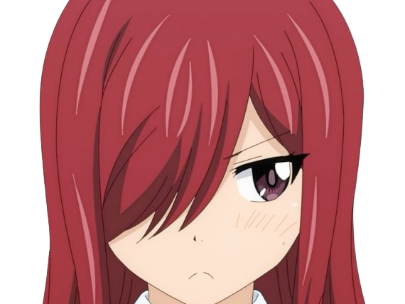 erza scarlet fairy tail elsa hiro mashima manga anime waifu mage titania rang s rousse