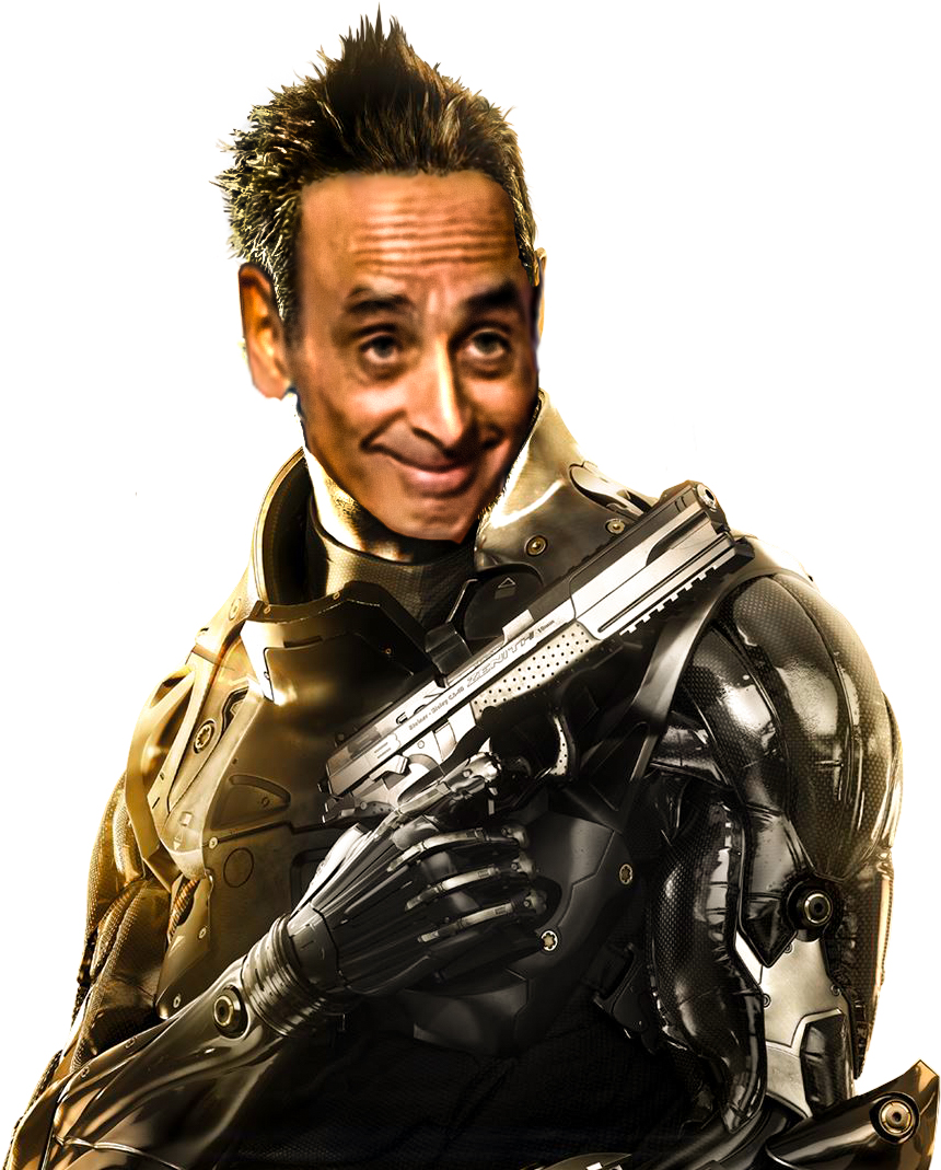 deus ex soldat eric zemmour arme cyborg