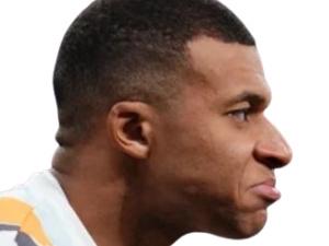 mbappe foot football madrid cuck perdant profil kylian psg moche grimace gargouille