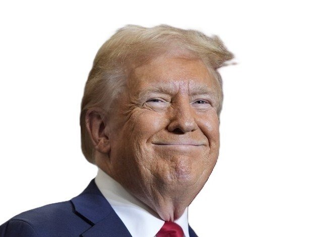 trump sourire heureux smile happy