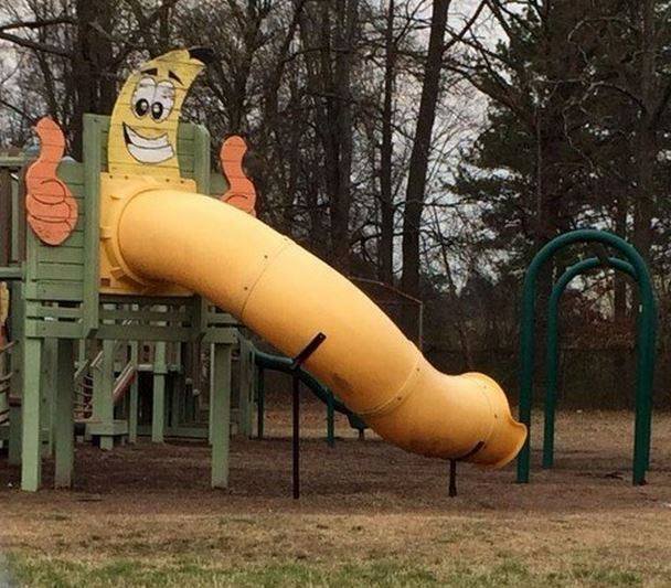 aire jeux enfant tobogan sourire smile