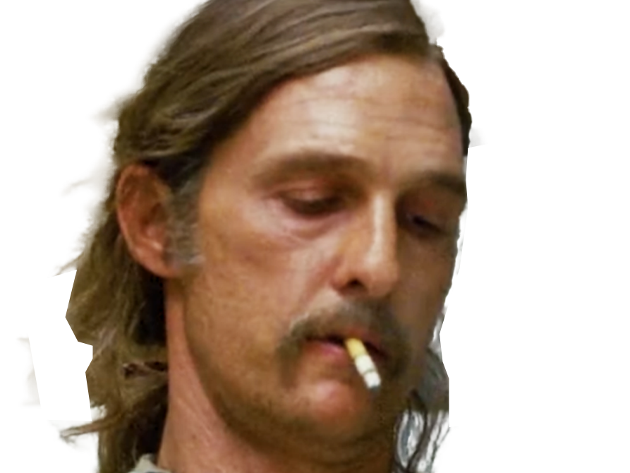 rust true detective cigarette policier fume fumer classe cohle
