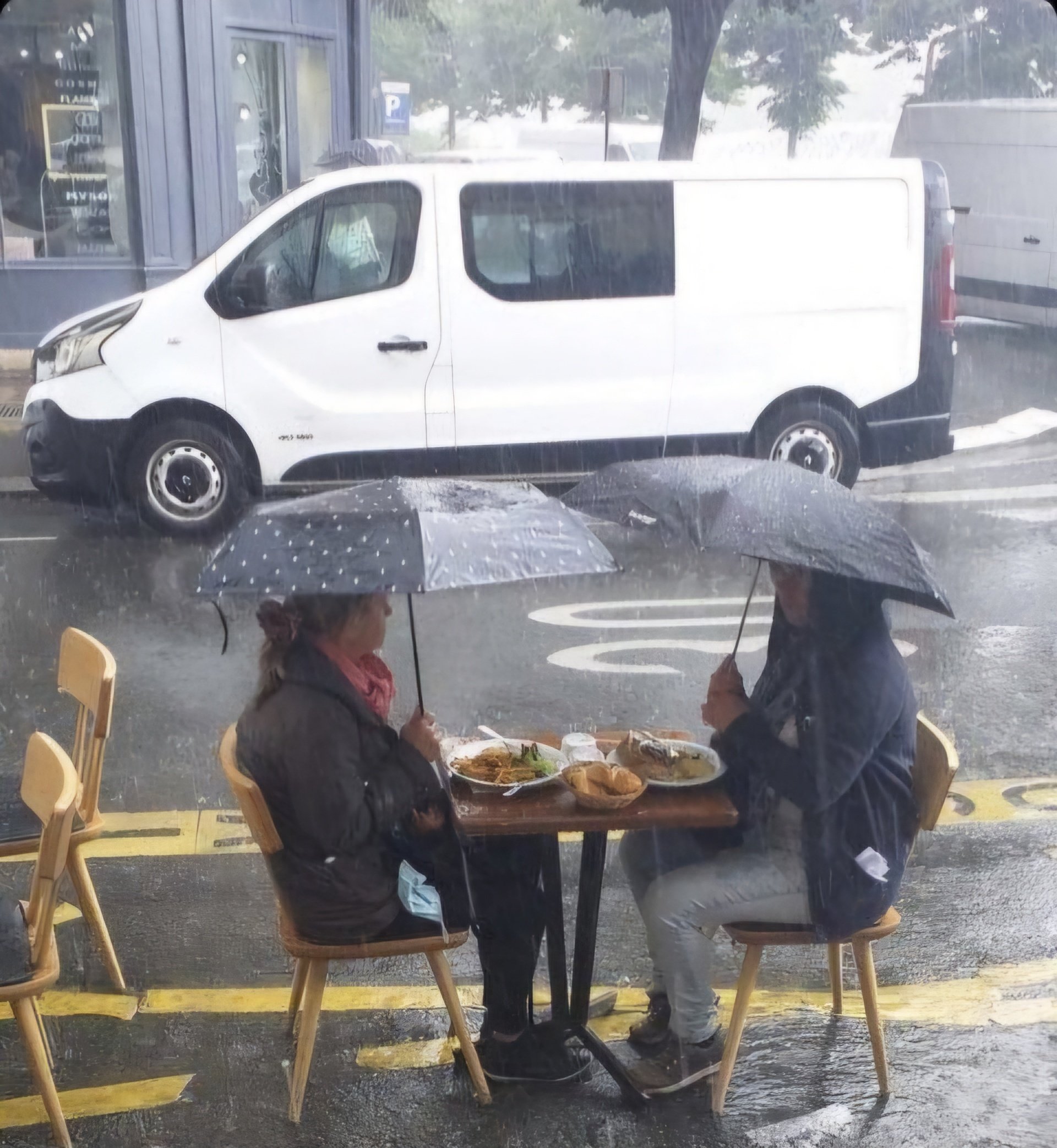 terrasse pluie paris golem