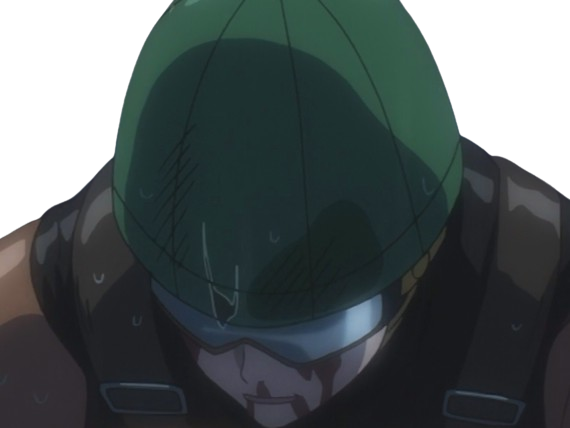 mumen rider roulette satoru heros classe c one punch man opm anime manga homme heroique