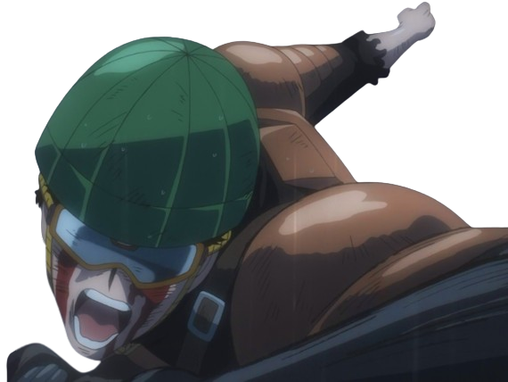 mumen rider roulette satoru heros classe c one punch man opm anime manga homme heroique