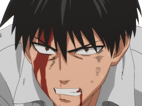 saitama chomeur cheveux jeune passe one punch man opm anime manga heros protagoniste