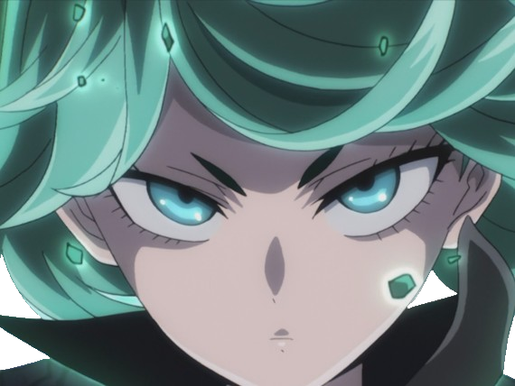 tatsumaki tornade tragique heros classe s one punch man opm manga anime esper loli telekinesiste