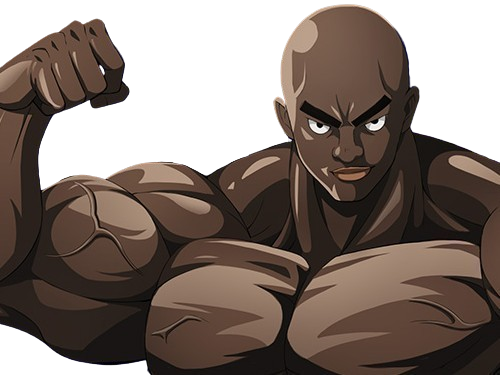 super black brillant heros one punch man opm muscle colosse noir manga anime classe s