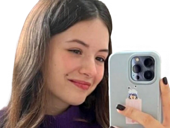 elsa bois maline sourire troll portable phone