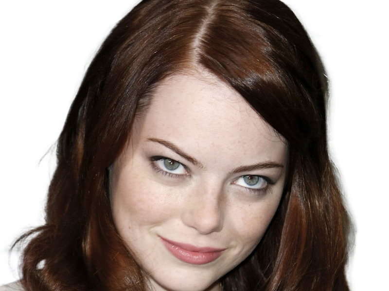 Sticker emma emily jean stone actrice productrice americaine annees 2010 rousse yeux verts femme oscarisee par Dark-63