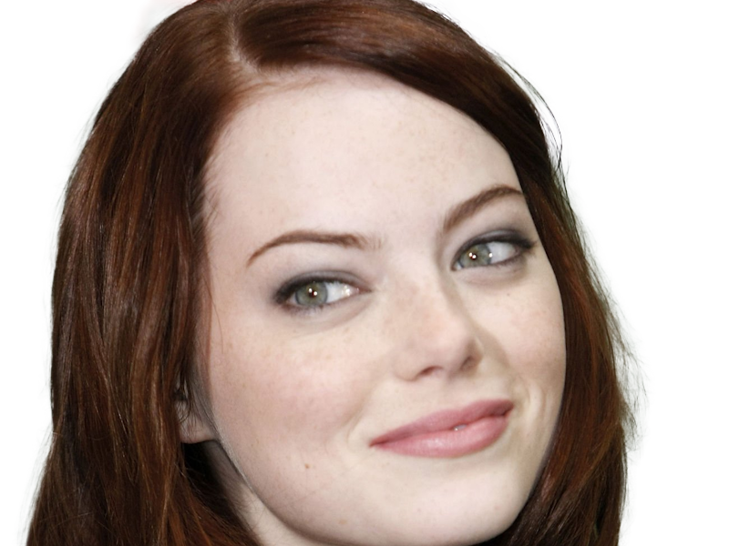 Sticker emma emily jean stone actrice productrice americaine annees 2010 rousse yeux verts femme oscarisee par Dark-63