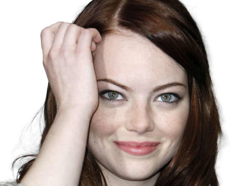 Sticker emma emily jean stone actrice productrice americaine annees 2010 rousse yeux verts femme oscarisee par Dark-63