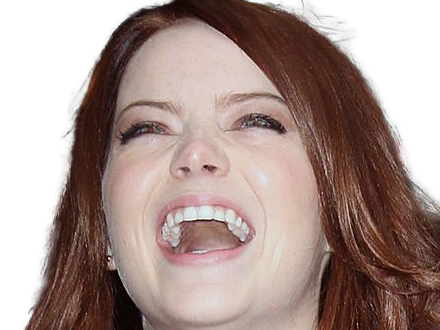 Sticker emma emily jean stone actrice productrice americaine annees 2010 rousse yeux verts femme oscarisee par Dark-63