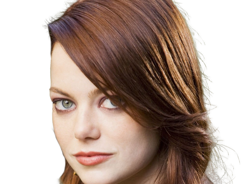 Sticker emma emily jean stone actrice productrice americaine annees 2010 rousse yeux verts femme oscarisee par Dark-63