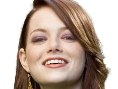 Sticker emma emily jean stone actrice productrice americaine annees 2010 rousse yeux verts femme oscarisee par Dark-63