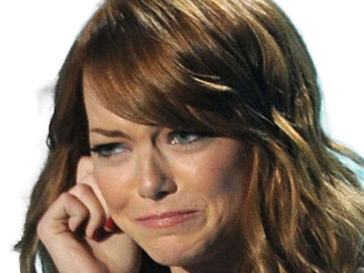 Sticker emma emily jean stone actrice productrice americaine annees 2010 rousse yeux verts femme oscarisee par Dark-63