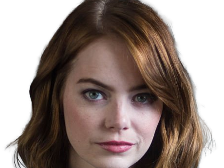Sticker emma emily jean stone actrice productrice americaine annees 2010 rousse yeux verts femme oscarisee par Dark-63