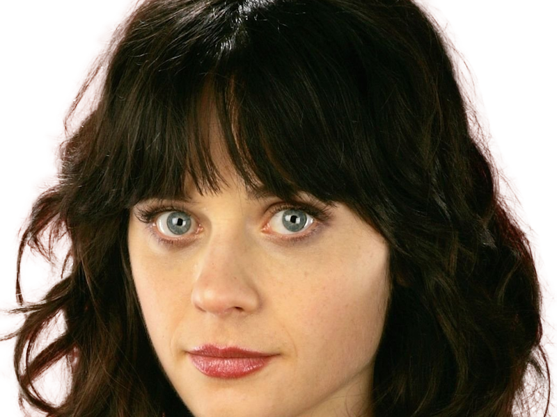 zooey claire deschanel actrice productrice chanteuse compositrice musicienne americaine femme brune yeux bleus annees 2000