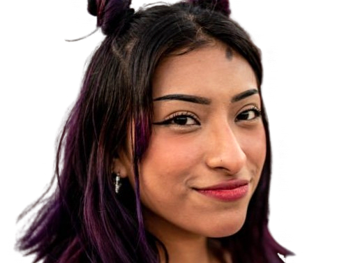 mexicaine sourire troll chignon