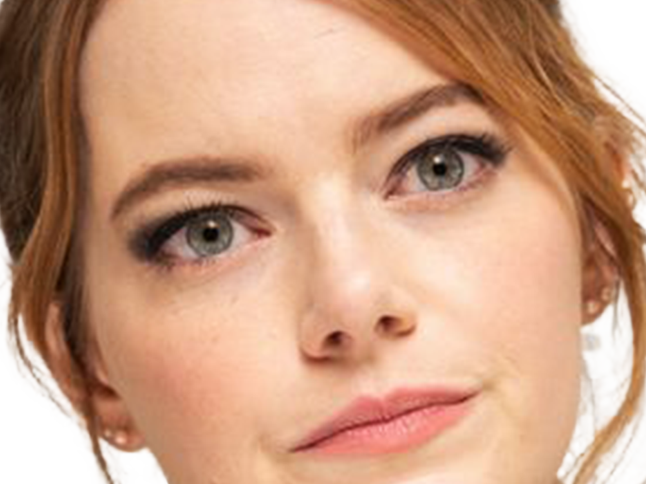 emma emily jean stone actrice productrice americaine rousse yeux verts femme oscarisee cheveux attaches