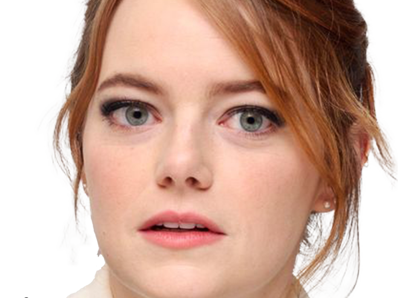 emma emily jean stone actrice productrice americaine rousse yeux verts femme oscarisee cheveux attaches