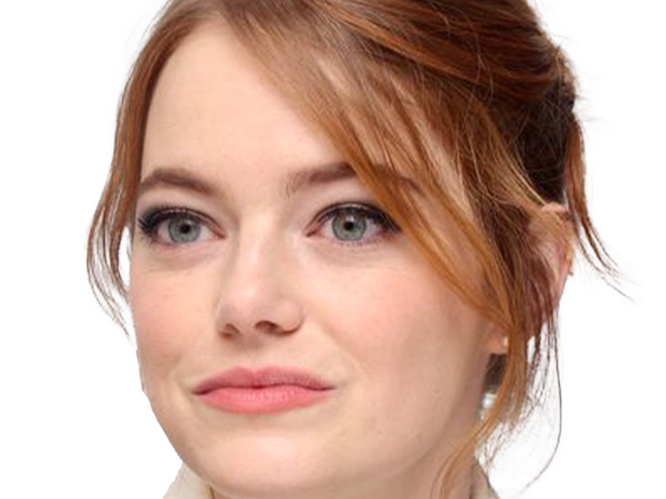 emma emily jean stone actrice productrice americaine rousse yeux verts femme oscarisee cheveux attaches