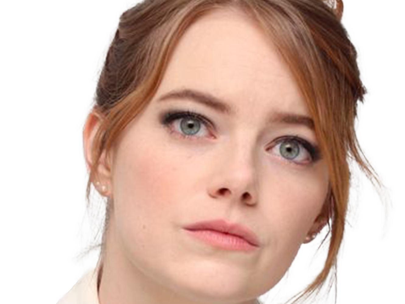 emma emily jean stone actrice productrice americaine rousse yeux verts femme oscarisee cheveux attaches