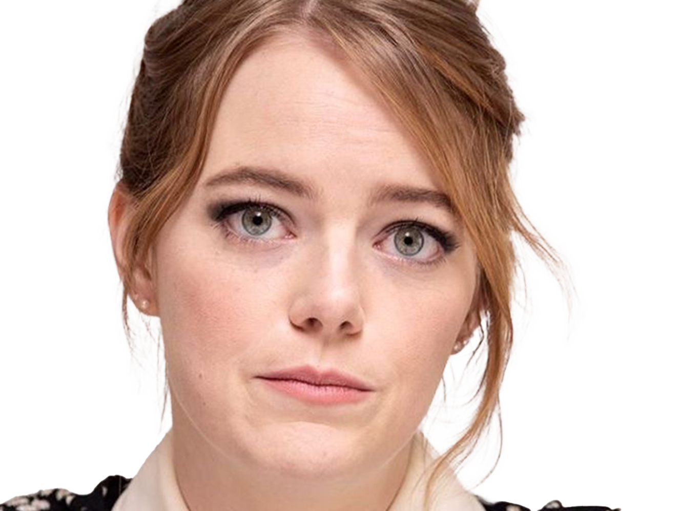 emma emily jean stone actrice productrice americaine rousse yeux verts femme oscarisee cheveux attaches