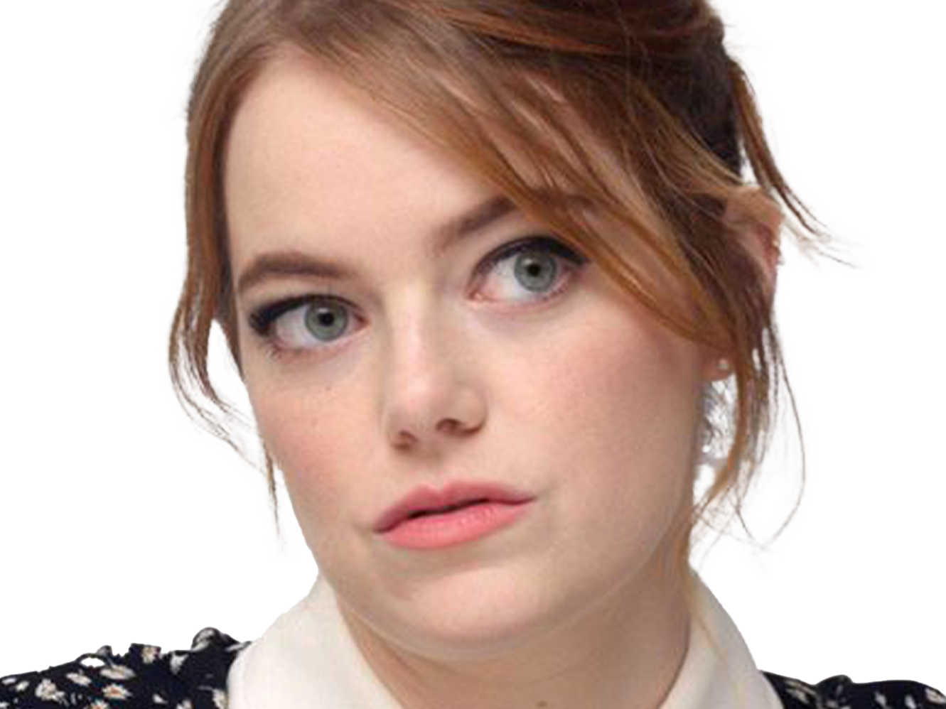 emma emily jean stone actrice productrice americaine rousse yeux verts femme oscarisee cheveux attaches