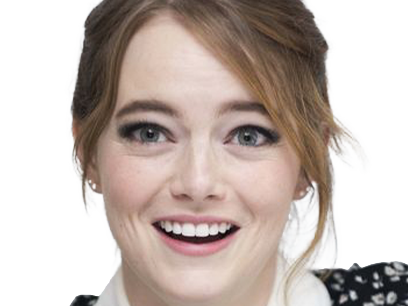 emma emily jean stone actrice productrice americaine rousse yeux verts femme oscarisee cheveux attaches