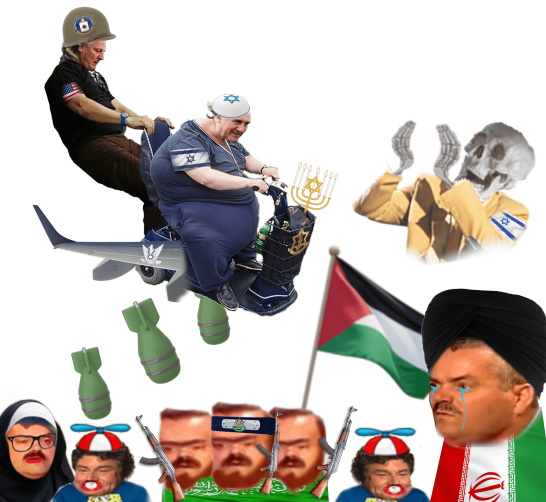 hamas israel usa iran risitas gerard depardieu bombes enfants musulmans voilee jesus palestine guerre