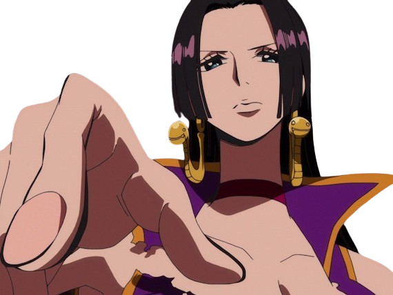 boa hancock imperatrice amazon lily princesse serpent equipage pirates kuja shichibukai one piece op waifu