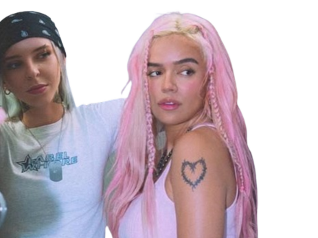 karol g young miko contigo bestie bestou kheyettes allexou rose