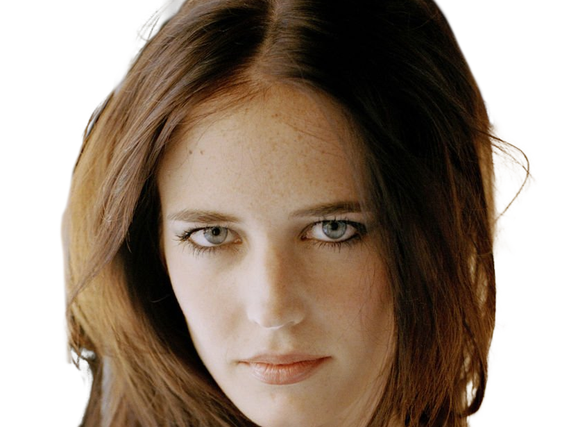 eva gaelle green actrice francaise femme belle jolie yeux bleus noirs jeune annees 2000s