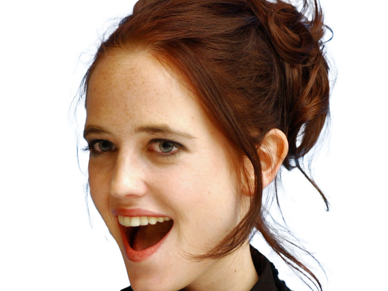 eva gaelle green actrice francaise femme belle jolie yeux bleus noirs jeune annees 2000s