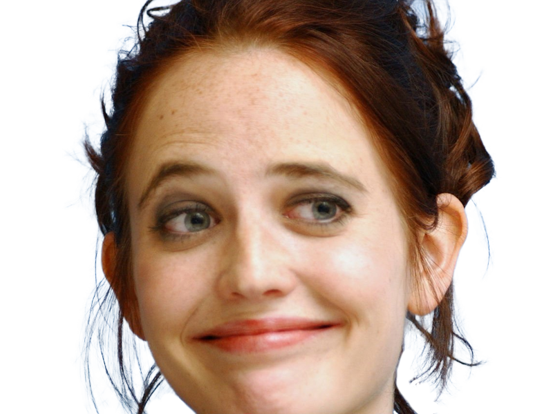 eva gaelle green actrice francaise femme belle jolie yeux bleus noirs jeune annees 2000s