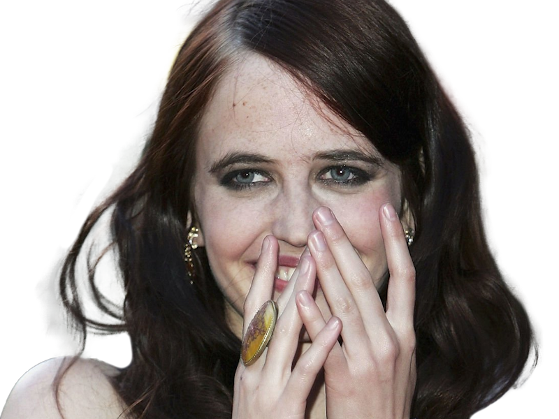 eva gaelle green actrice francaise femme belle jolie yeux bleus noirs jeune annees 2000s