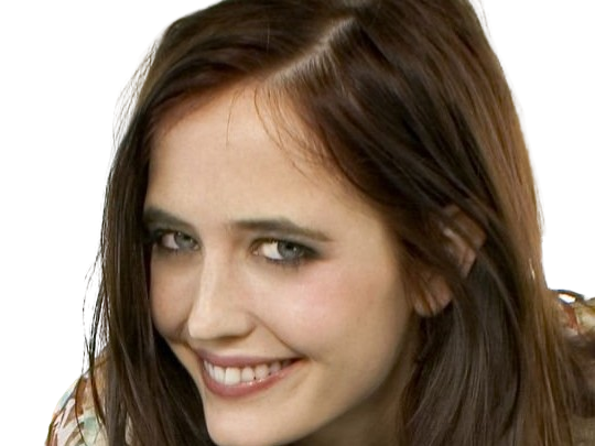 eva gaelle green actrice francaise femme belle jolie yeux bleus noirs jeune annees 2000s