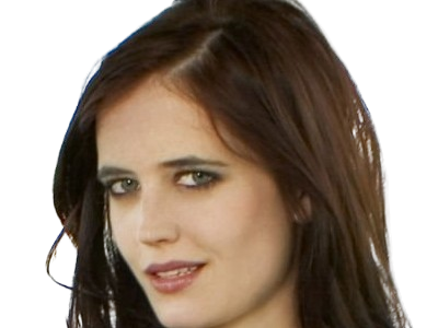 eva gaelle green actrice francaise femme belle jolie yeux bleus noirs jeune annees 2000s