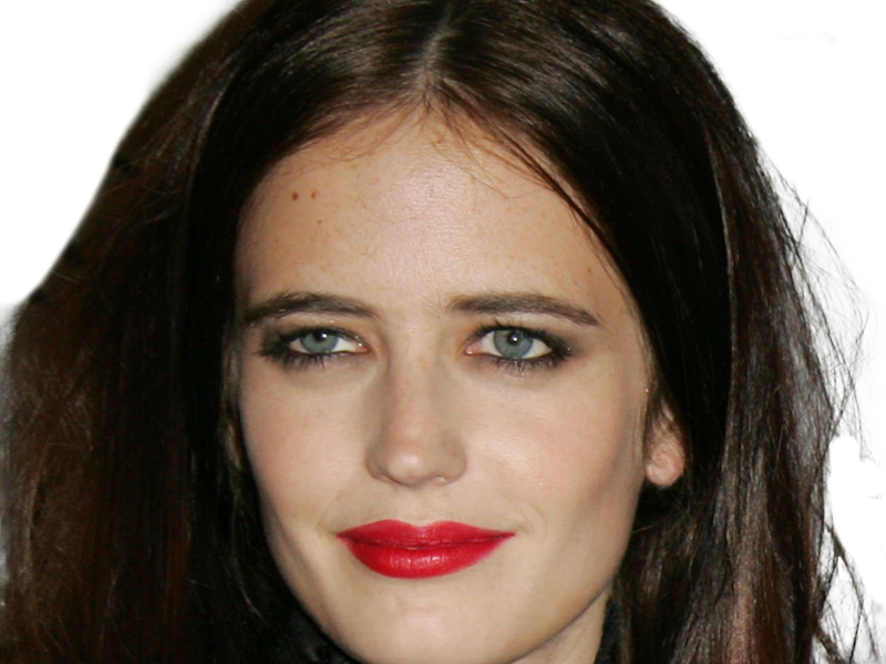 eva gaelle green actrice francaise femme belle jolie yeux bleus noirs jeune annees 2000s