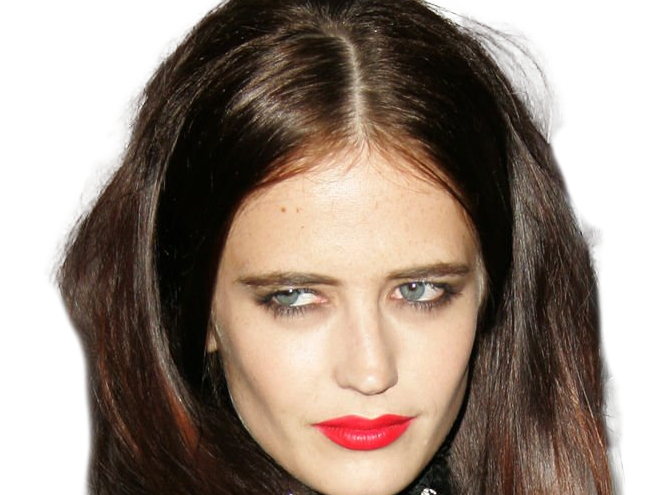 eva gaelle green actrice francaise femme belle jolie yeux bleus noirs jeune annees 2000s