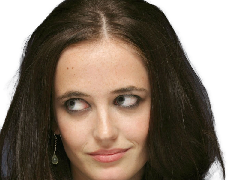 eva gaelle green actrice francaise femme belle jolie yeux bleus noirs jeune annees 2000s