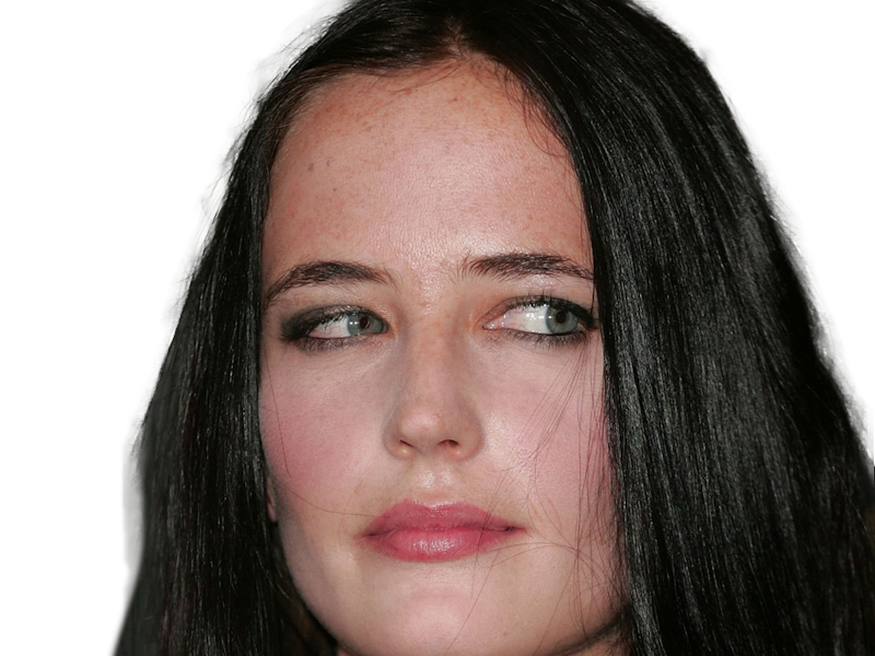 eva gaelle green actrice francaise femme belle jolie yeux bleus noirs jeune annees 2000s