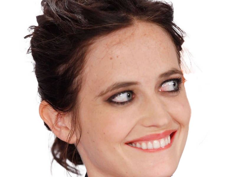 eva gaelle green actrice francaise femme belle jolie yeux bleus noirs jeune annees 2000s