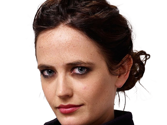 eva gaelle green actrice francaise femme belle jolie yeux bleus noirs jeune annees 2000s