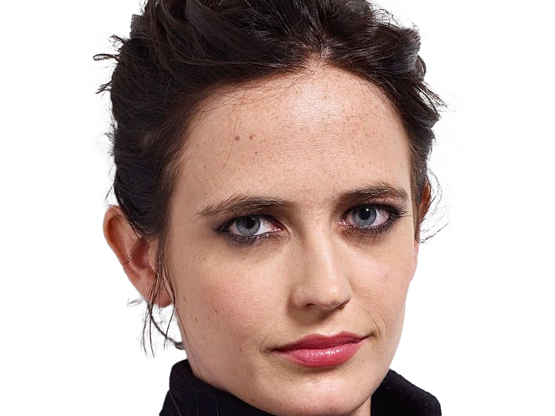 eva gaelle green actrice francaise femme belle jolie yeux bleus noirs jeune annees 2000s